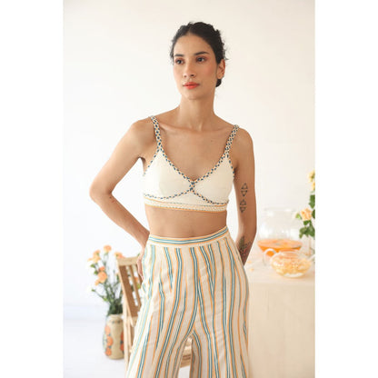 Baise Gaba Harmony Inner and Kaftan with Palazzo (Set of 3)