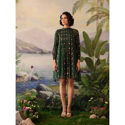 Baise Gaba Hiral Printed Knee Length Dress