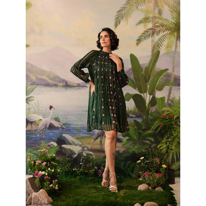 Baise Gaba Hiral Printed Knee Length Dress