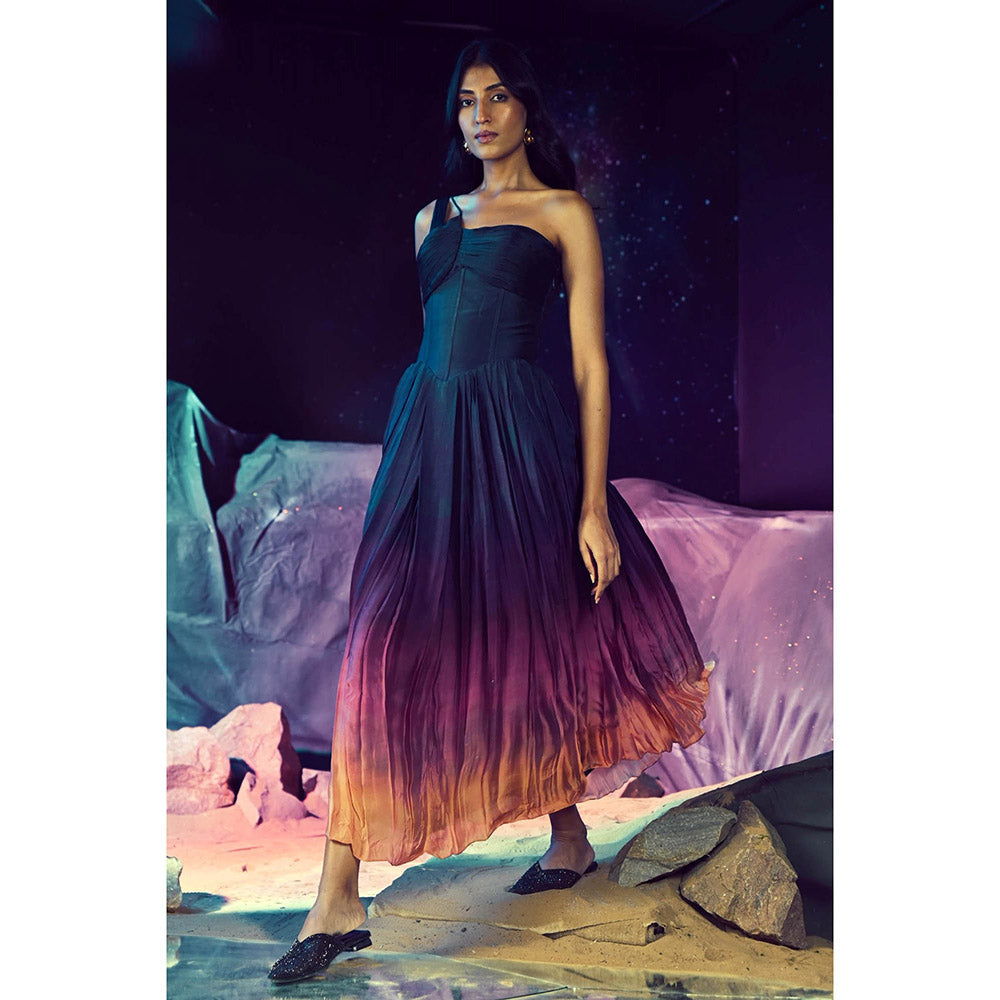 Baise Gaba Multi-Color Celine Ombre Dress