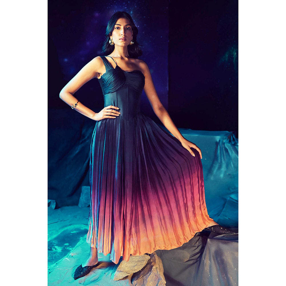 Baise Gaba Multi-Color Celine Ombre Dress