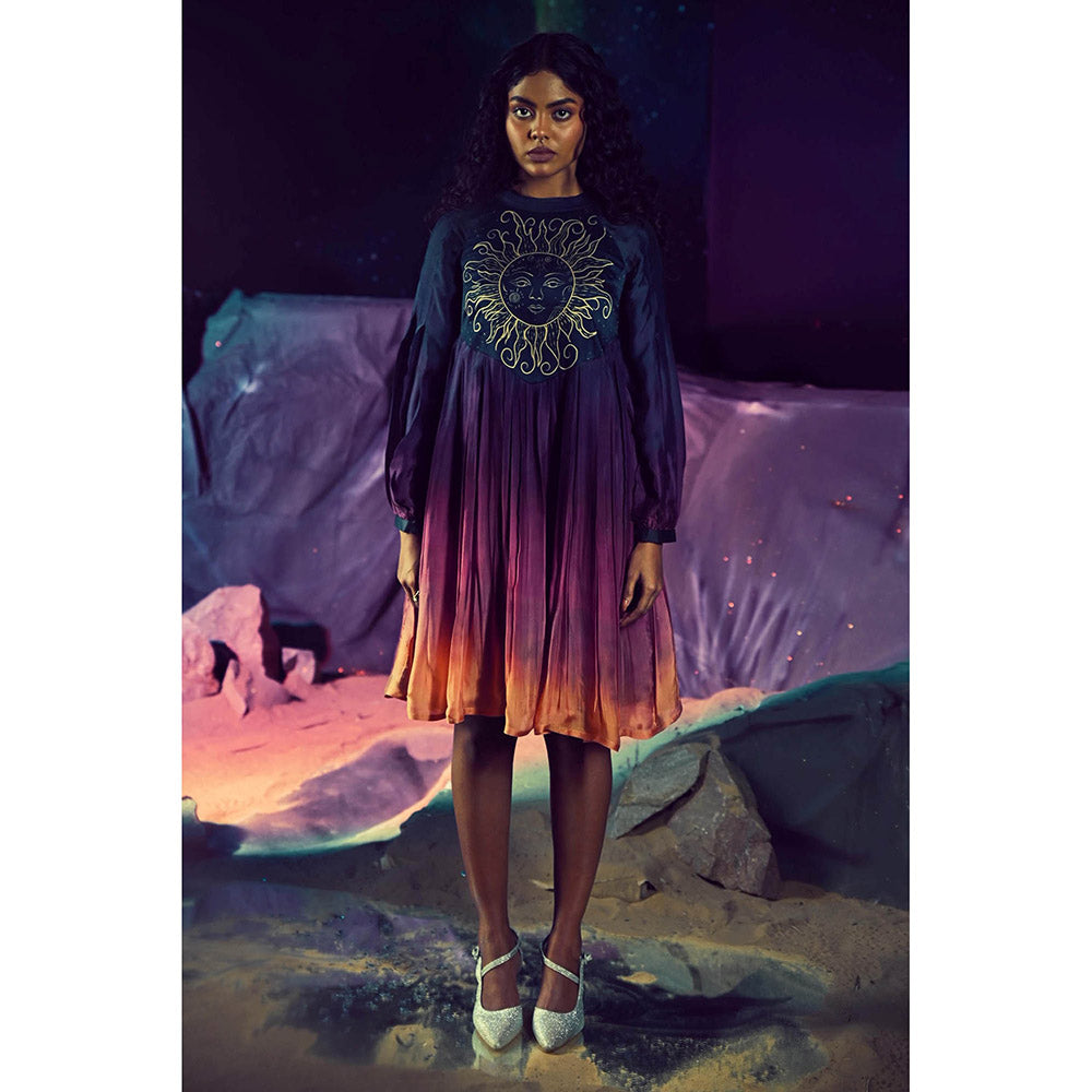 Baise Gaba Multi-Color Aruno Ombre Dress