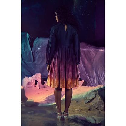 Baise Gaba Multi-Color Aruno Ombre Dress