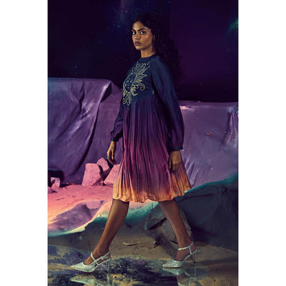 Baise Gaba Multi-Color Aruno Ombre Dress