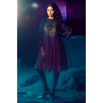 Baise Gaba Multi-Color Aruno Ombre Dress