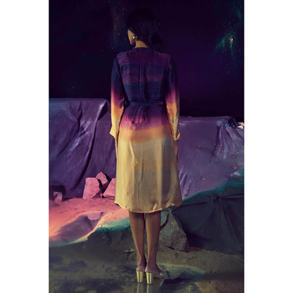 Baise Gaba Multi-Color Umbra Dress with Slip (Set of 2)