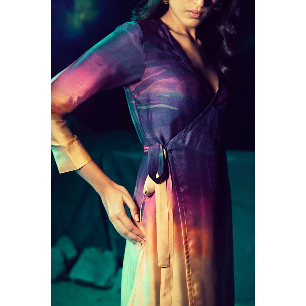 Baise Gaba Multi-Color Umbra Dress with Slip (Set of 2)