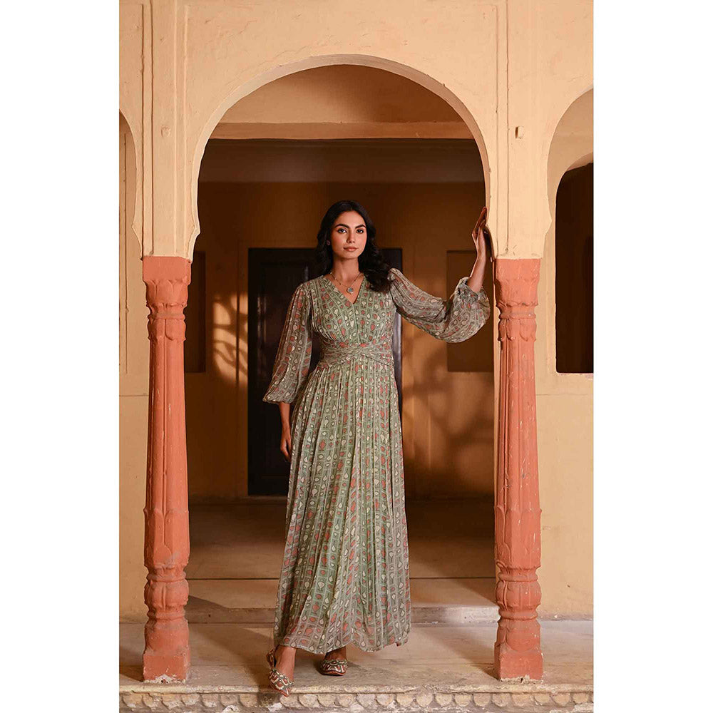 Baise Gaba Gaitore Green Dress