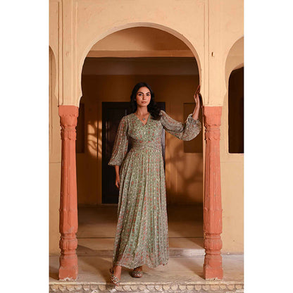 Baise Gaba Gaitore Green Dress