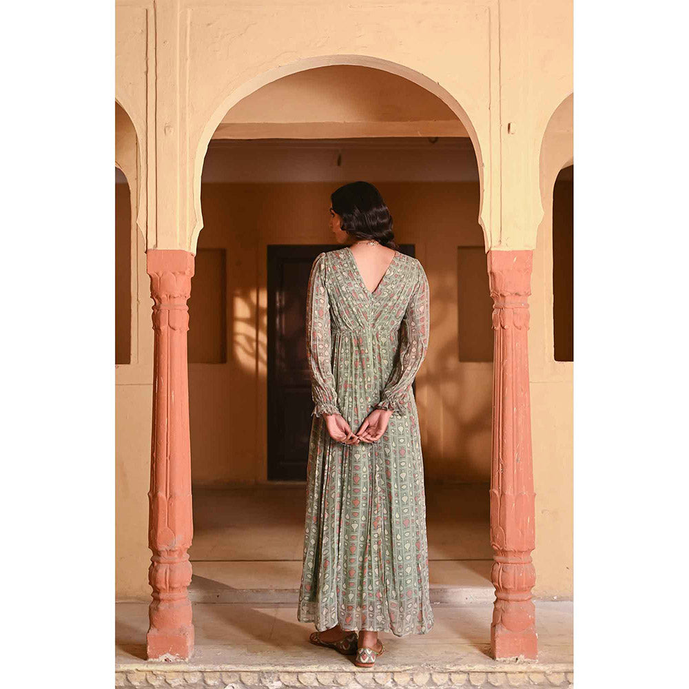 Baise Gaba Gaitore Green Dress