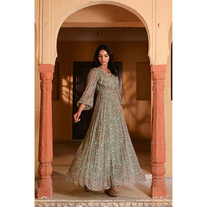 Baise Gaba Gaitore Green Dress