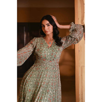 Baise Gaba Gaitore Green Dress
