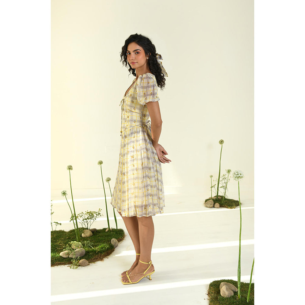 Baise Gaba Yellow Cloud walk Dress
