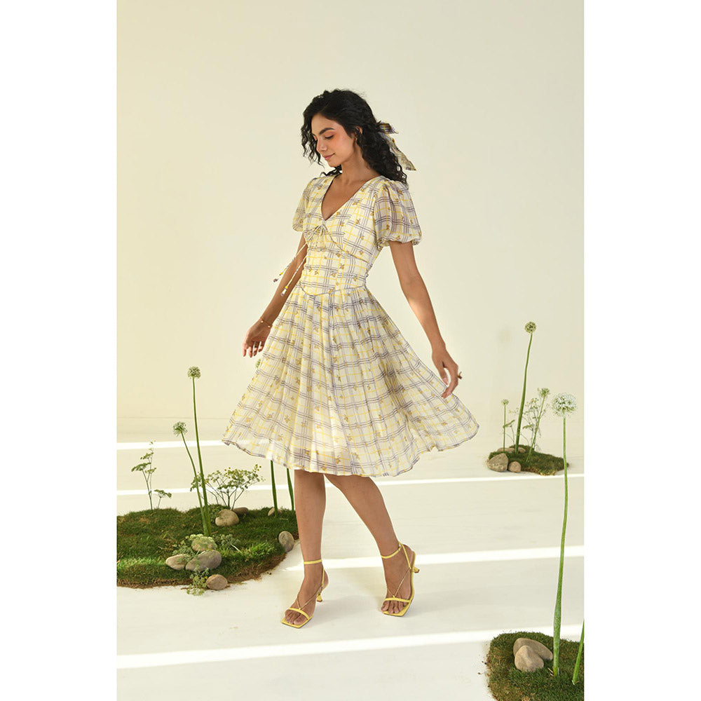 Baise Gaba Yellow Cloud walk Dress