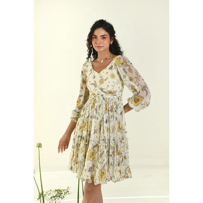 Baise Gaba White Honey drop Dress