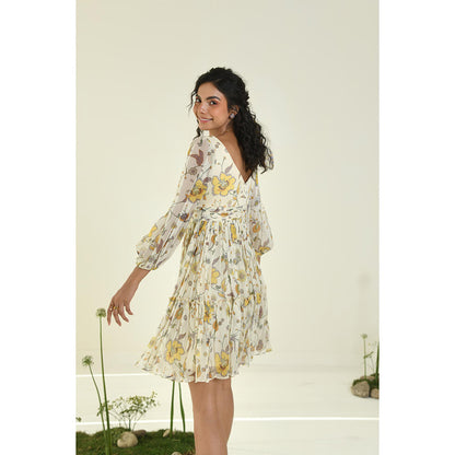 Baise Gaba White Honey drop Dress