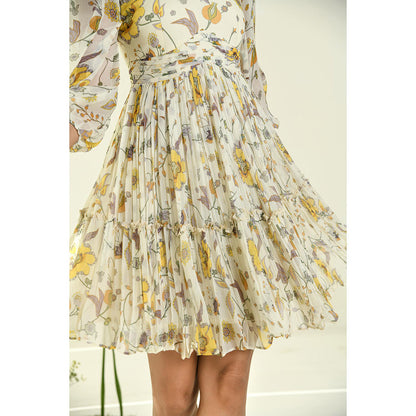 Baise Gaba White Honey drop Dress