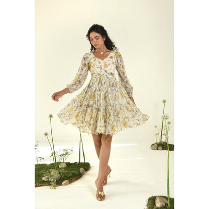Baise Gaba White Honey drop Dress