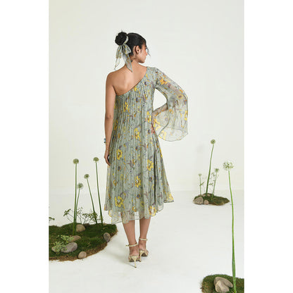 Baise Gaba Green Wishful Dress