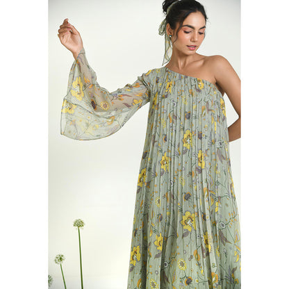 Baise Gaba Green Wishful Dress