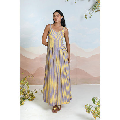 Baise Gaba Multi-Colour Sun bloom Dress