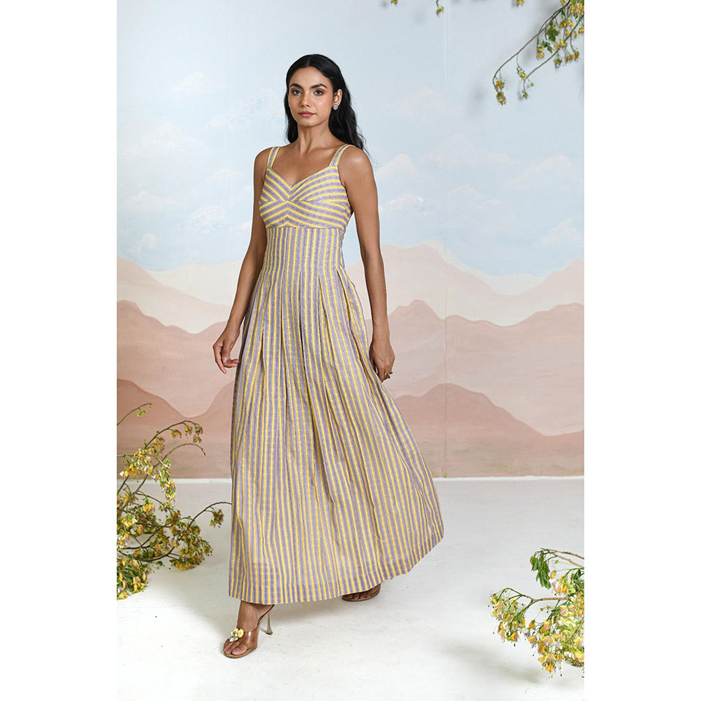 Baise Gaba Multi-Colour Sun bloom Dress