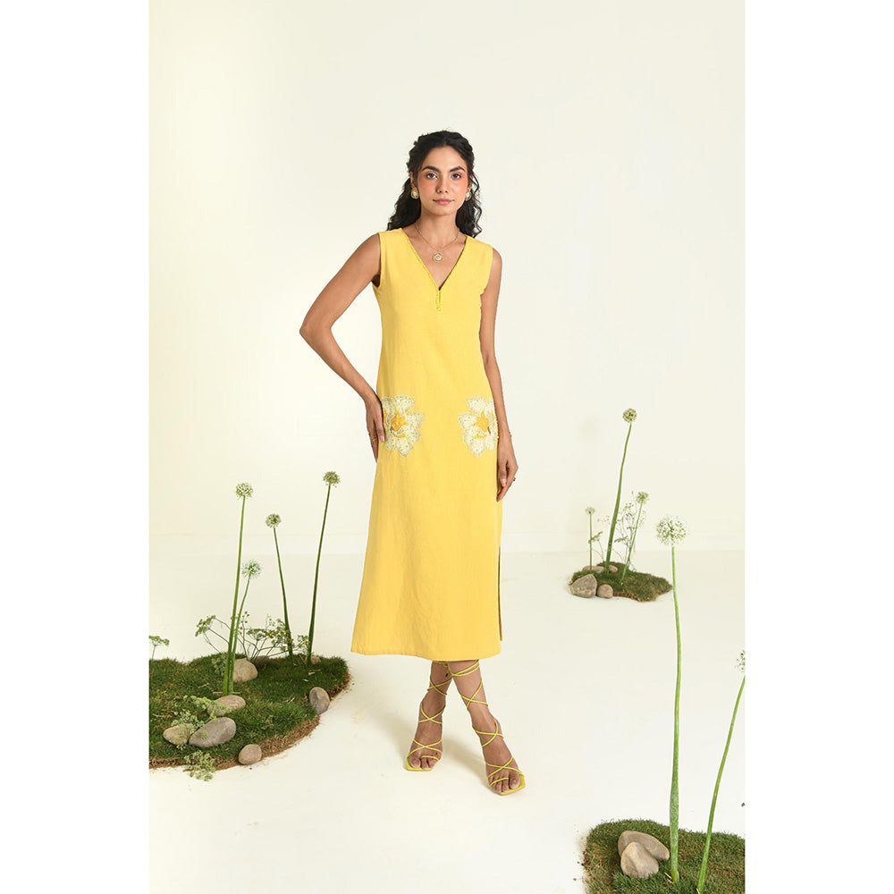 Baise Gaba Yellow Sunshine Dress