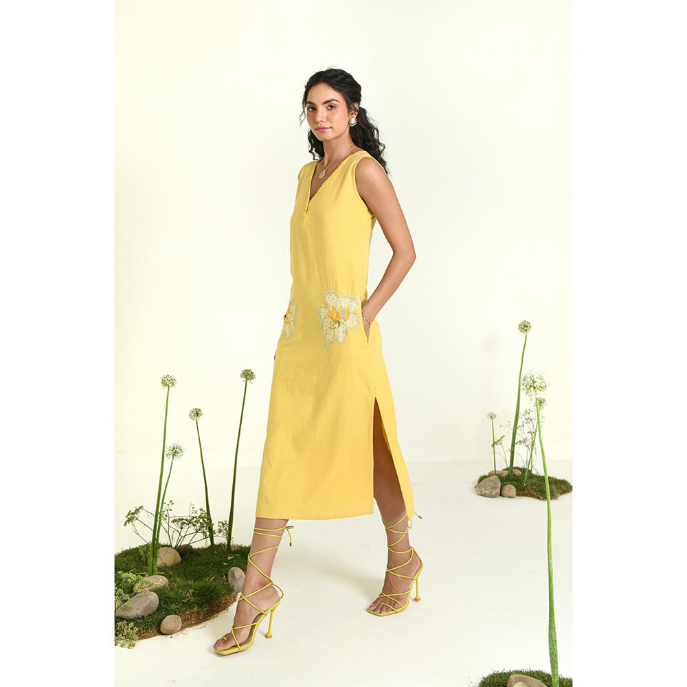 Baise Gaba Yellow Sunshine Dress
