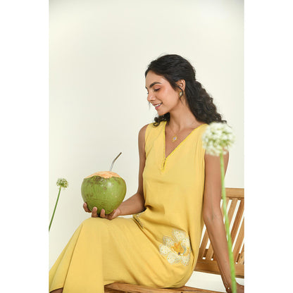 Baise Gaba Yellow Sunshine Dress