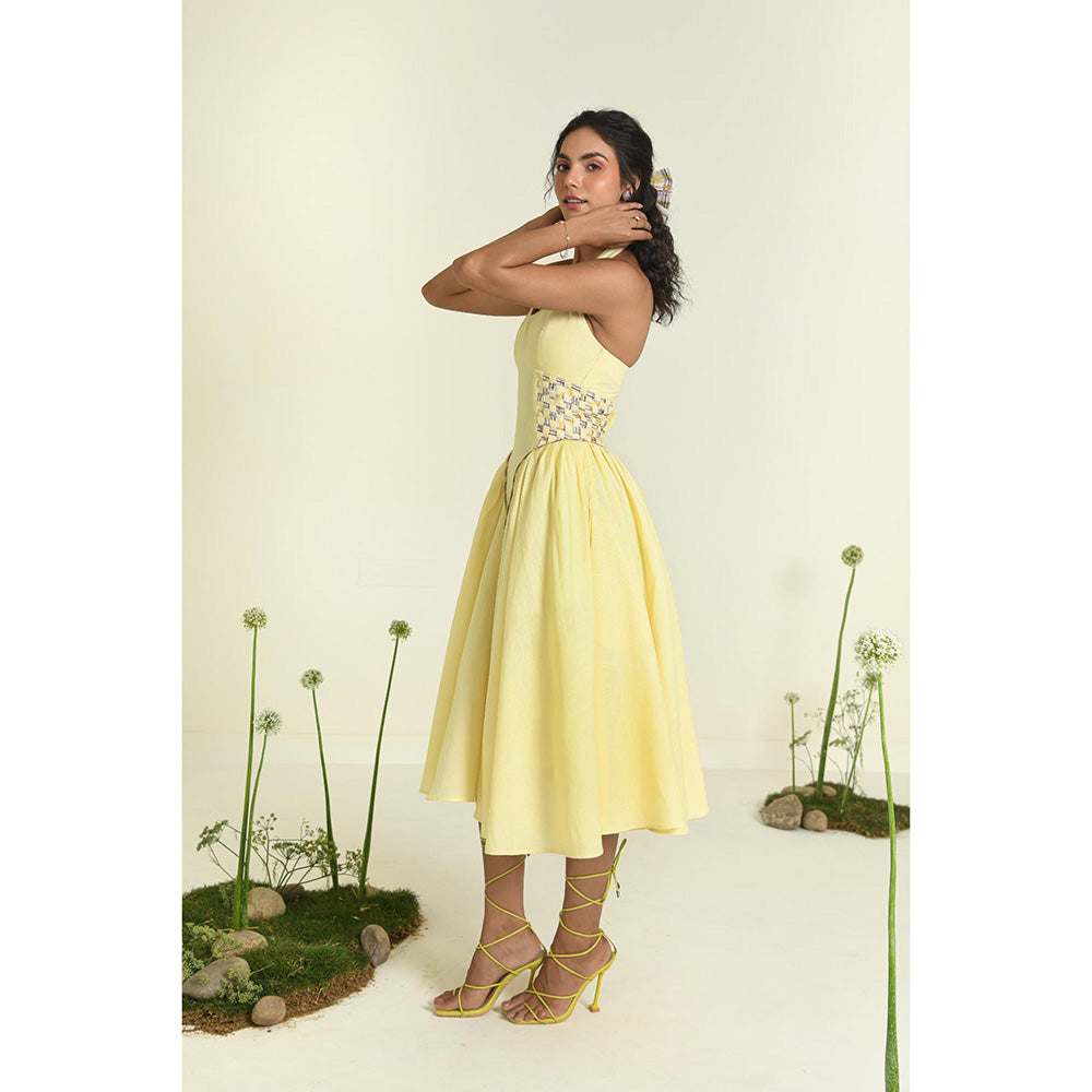 Baise Gaba Yellow Buttercup Dress