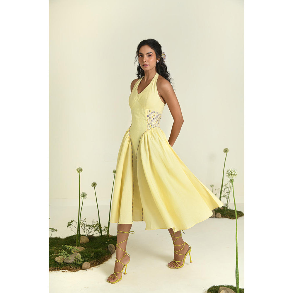 Baise Gaba Yellow Buttercup Dress