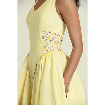 Baise Gaba Yellow Buttercup Dress