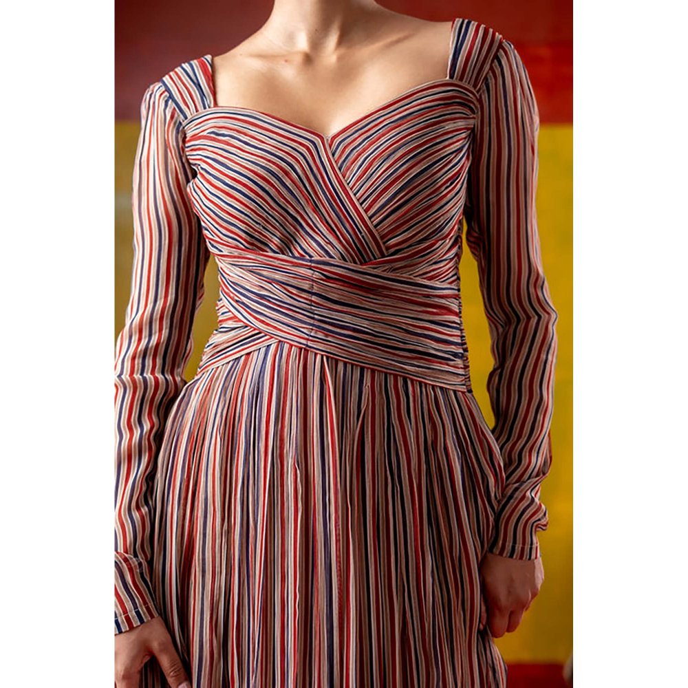 Baise Gaba Manjiri Peach Maxi Dress