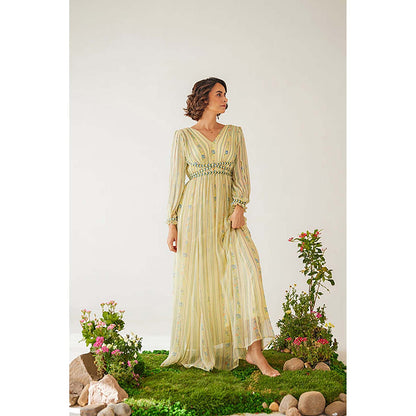 Baise Gaba Amara Yellow Maxi Dress