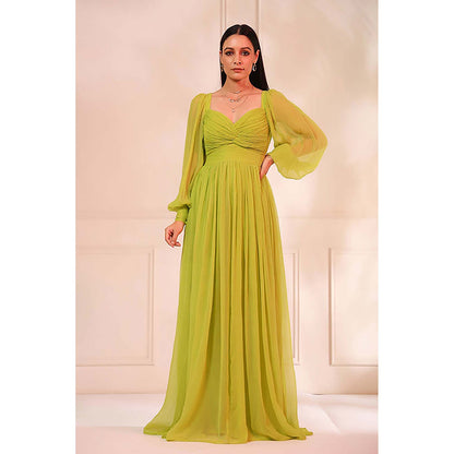 Baise Gaba Grace Neon Maxi Dress