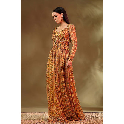 Baise Gaba Rosaline Yellow Maxi Dress