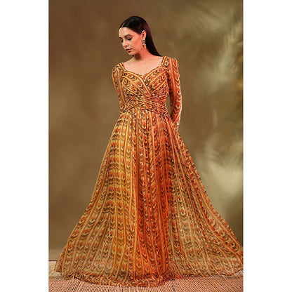 Baise Gaba Rosaline Yellow Maxi Dress