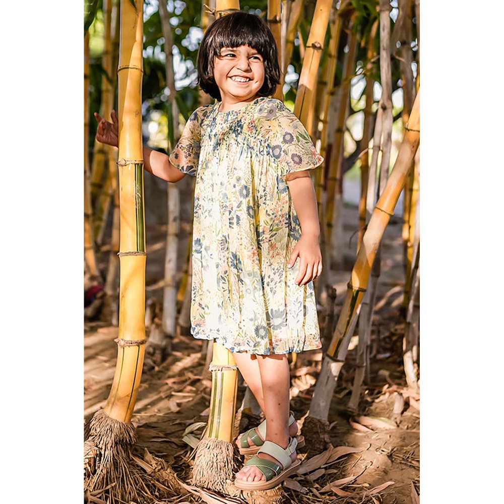 Baise Gaba Liana Navy Blue Knee Length Dress