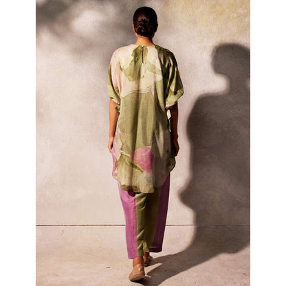 Basil Leaf Pista Green Co-Ord (Set of 2)