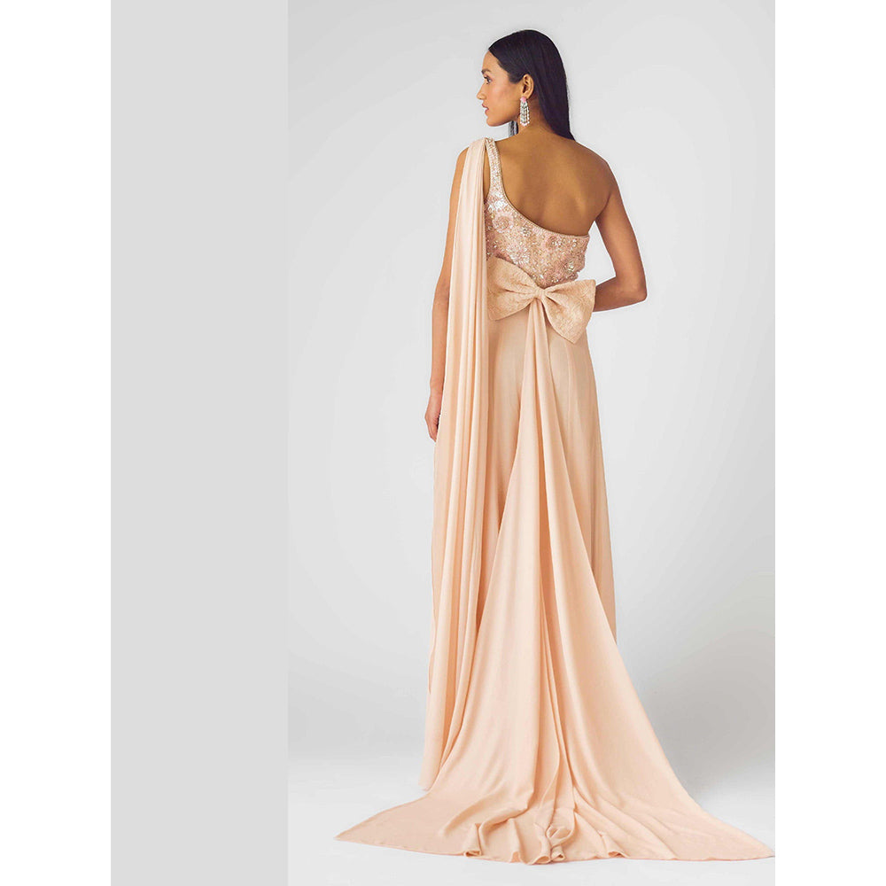 Basanti Kapde aur Koffee The Blush Celeste Embellished Jumpsuit