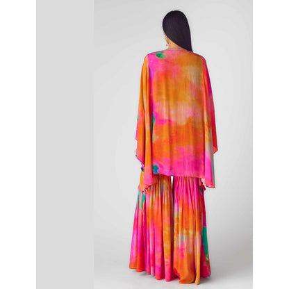 Basanti Kapde aur Koffee The Abstract Printed Sunlit Kaftan