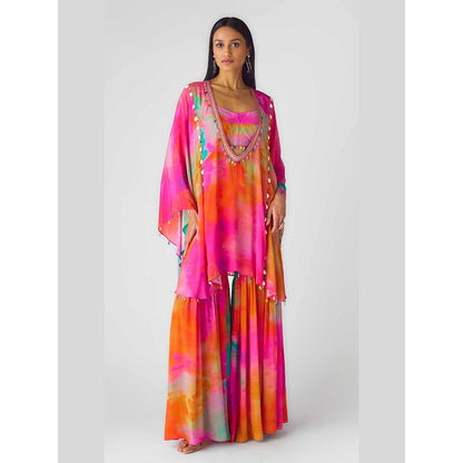 Basanti Kapde aur Koffee The Abstract Printed Sunlit Kaftan
