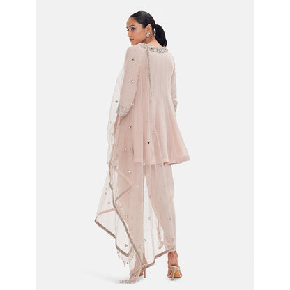 Basanti Kapde aur Koffee The Stardust Haze Kurta with Dhoti and Dupatta