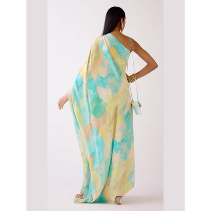 Basanti Kapde aur Koffee The Abstract Waves Dress