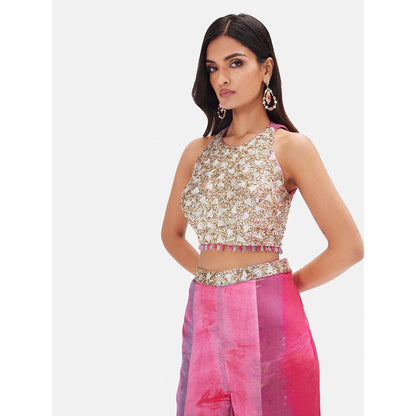Basanti Kapde aur Koffee The Orchid Dreams Embroidered Co-Ord Set