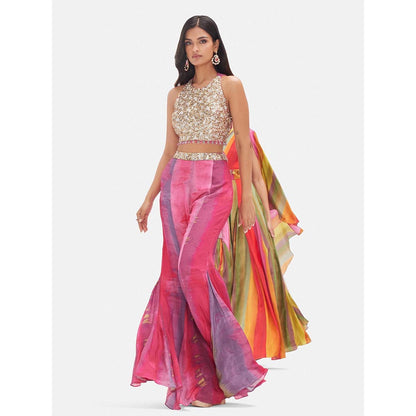 Basanti Kapde aur Koffee The Orchid Dreams Embroidered Co-Ord Set