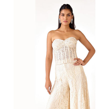 Basanti Kapde aur Koffee The Pearl Aura Co-ord Set