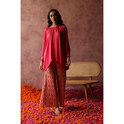 Begum Pret Rene Pink Co-Ord (Set of 2)