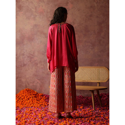 Begum Pret Rene Pink Co-Ord (Set of 2)