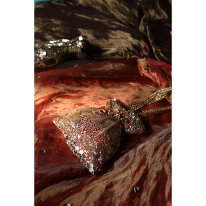 Begum Pret Peach Azuli Potli Bag